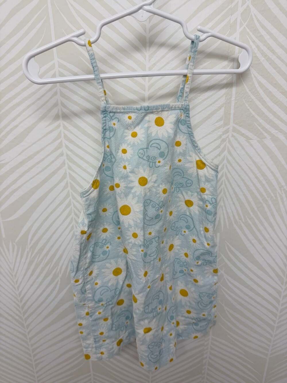 Peppa Pig Toddler Girl Daisy Floral Sleeveless Dress - Size 3T